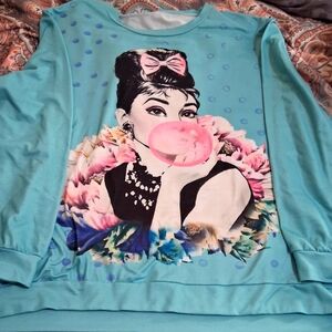 Women's Tiffany Blue Sweatshirt